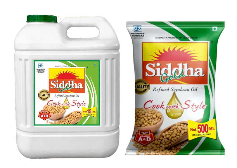 500gm Siddha Gold pouch and 15 ltr Tin