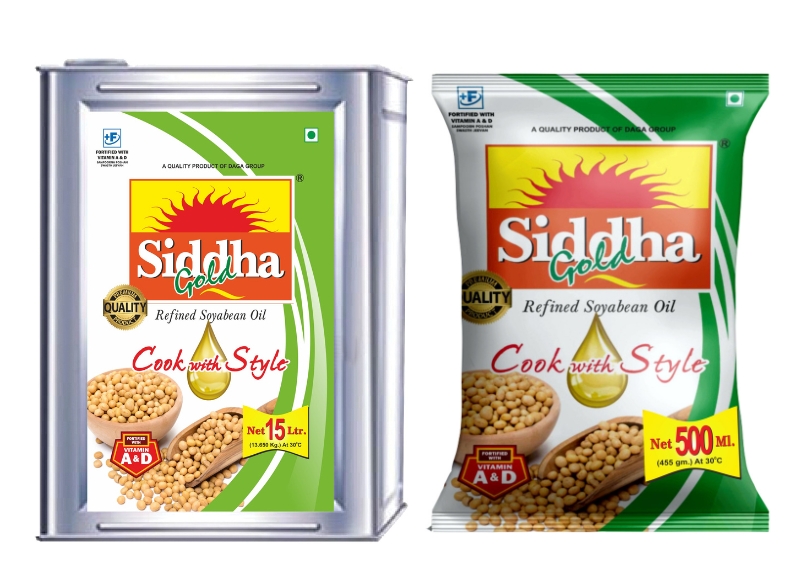 500gm Siddha Gold pouch and 15 ltr Tin